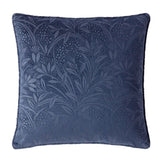 Laura Ashley Barley Embossed Midnight Navy 50x50cm Cushion